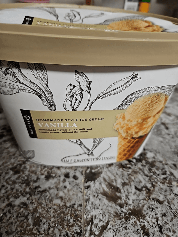 Publix Premium Homemade Style Ice Cream Vanilla