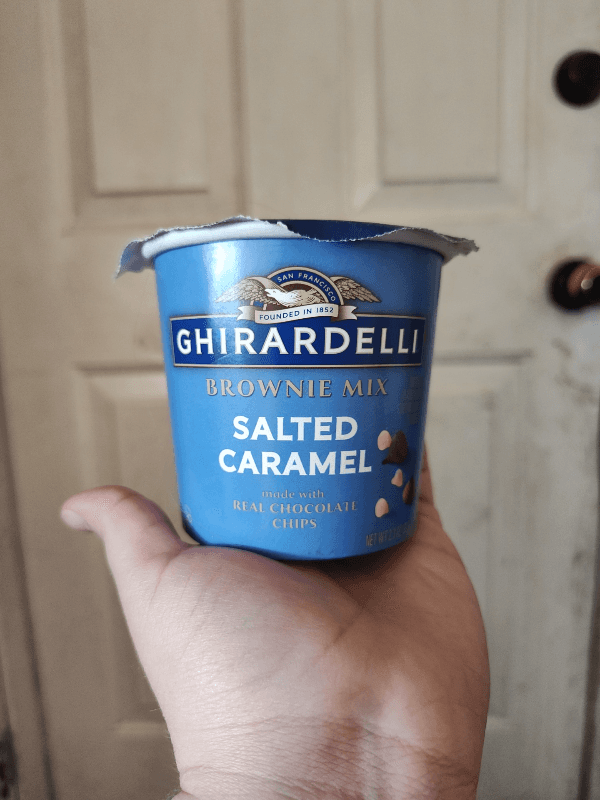 Ghirardelli Brownie Mix Salted Caramel Made With Real Chocolate Chips