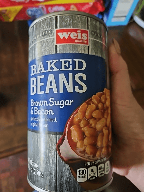 Weis Quality Baked Beans Brown Sugar & Bacon
