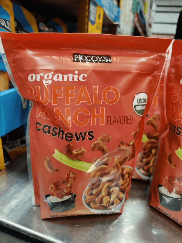 Hoody'S Organic Buffalo Ranch Flavored Cashews