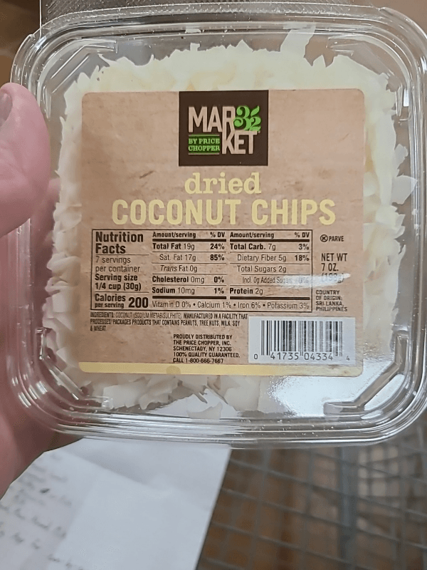 Market By Price Chopper Dried Coconut Chips