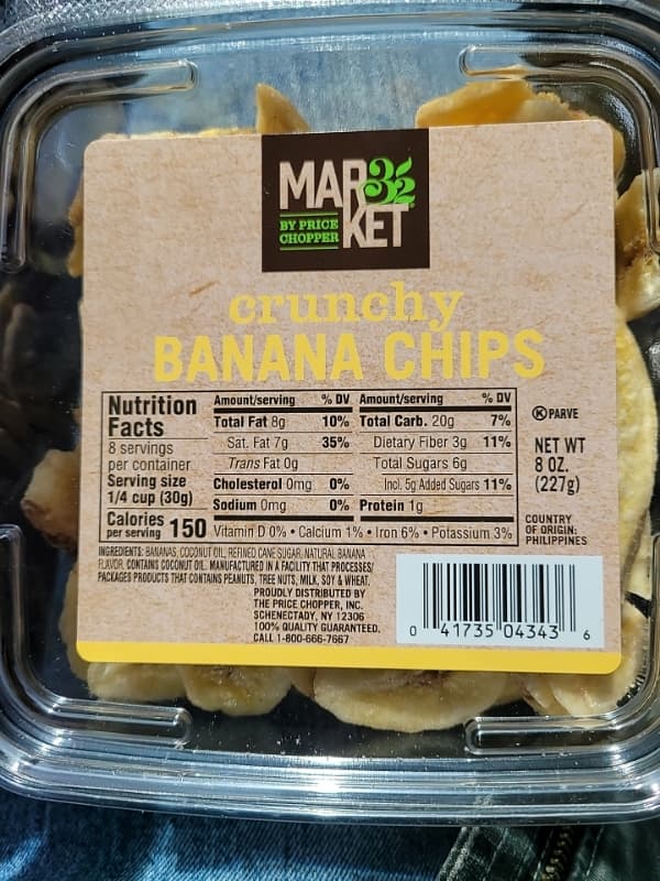 Market 32 By Price Chopper Crunchy Banana Chips
