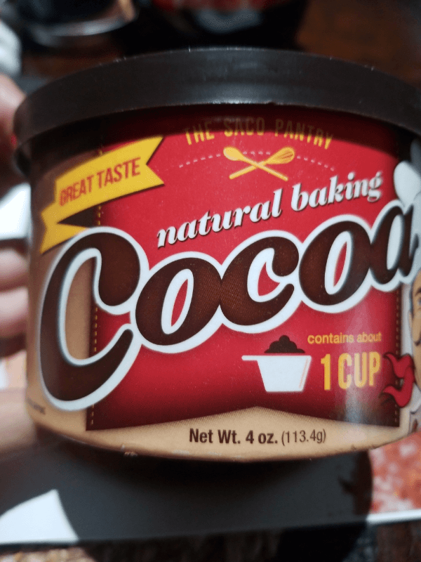 The Saco Pantry Natural Baking Cocoa