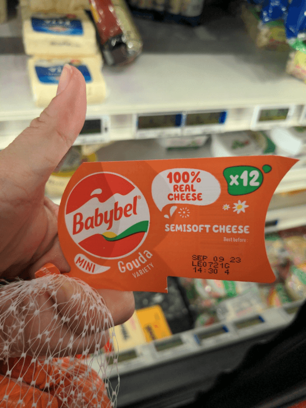 Babybel Semisoft Cheese