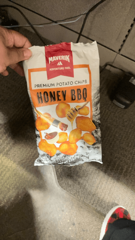 Maverick Premium Potato Chips Honey Bbq