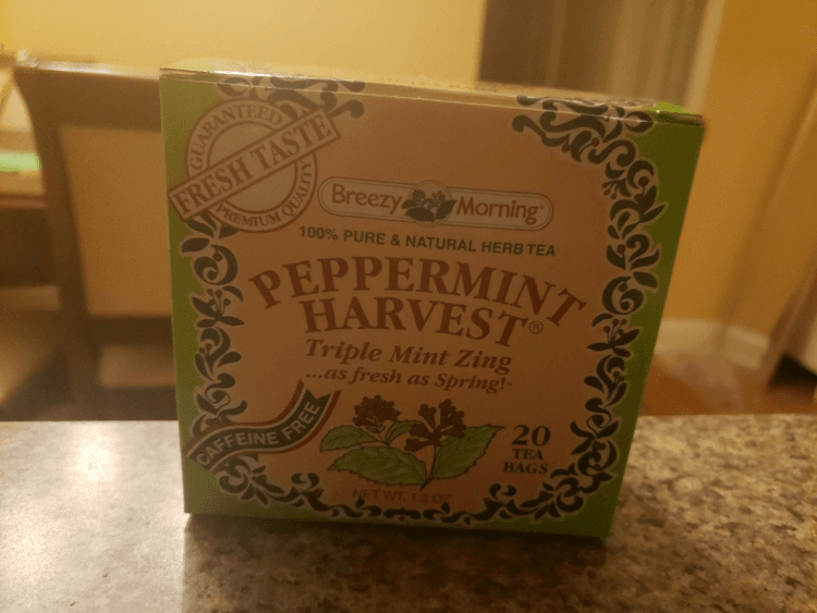 Breezy Morning Peppermint Harvest 100% Pure & Natural Herb Tea
