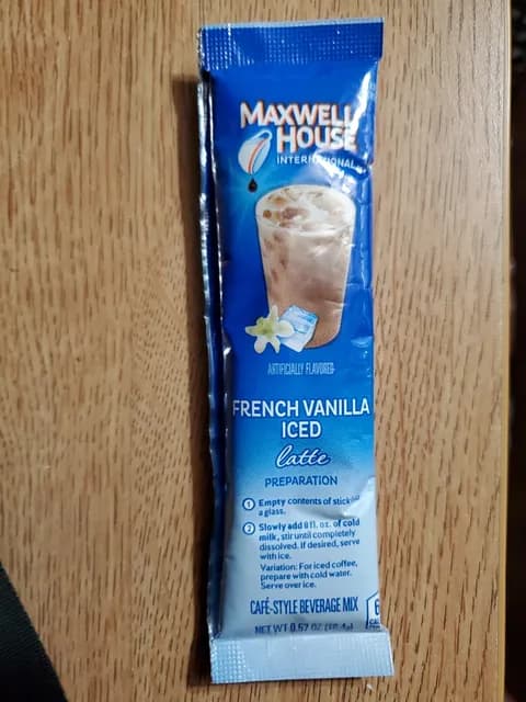Maxwell House International French Vanilla Iced Latte