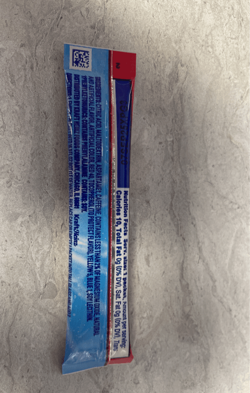 Crystal Light With Caffeine Wild Strawberry Drink Mix