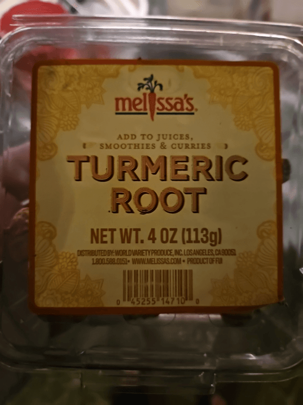 Melissa'S Turmeric Root