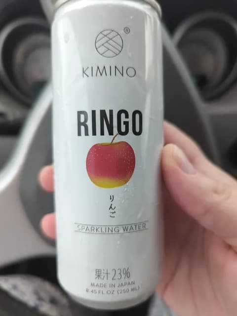Kimino Ringo Sparkling Water