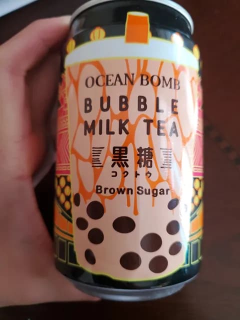 Ocean Bomb Bubble Milk Tea Brown Sugar