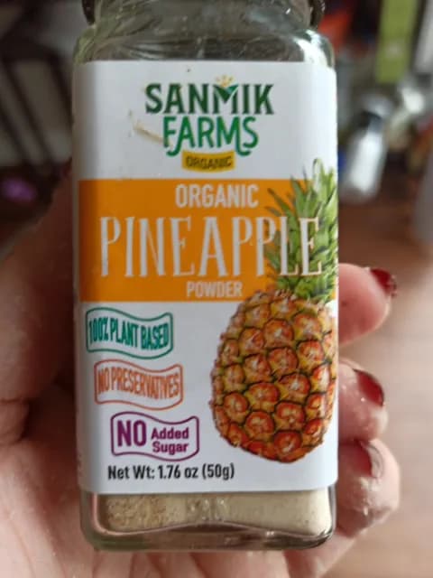 Sanmik Farms Organic Pineapple Powder