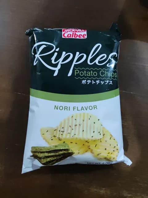 Calbee Ripples Potato Chips Nori Flavor