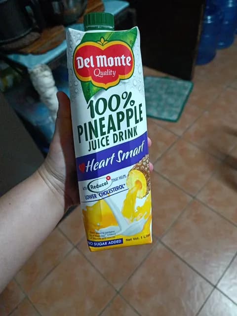 Del Monte Quality Heart Smart 100% Pineapple Juice Drink