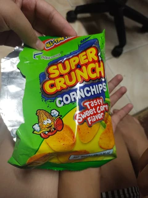 Prifood Super Crunch Cornchips Tasty Sweet Corn Flavor