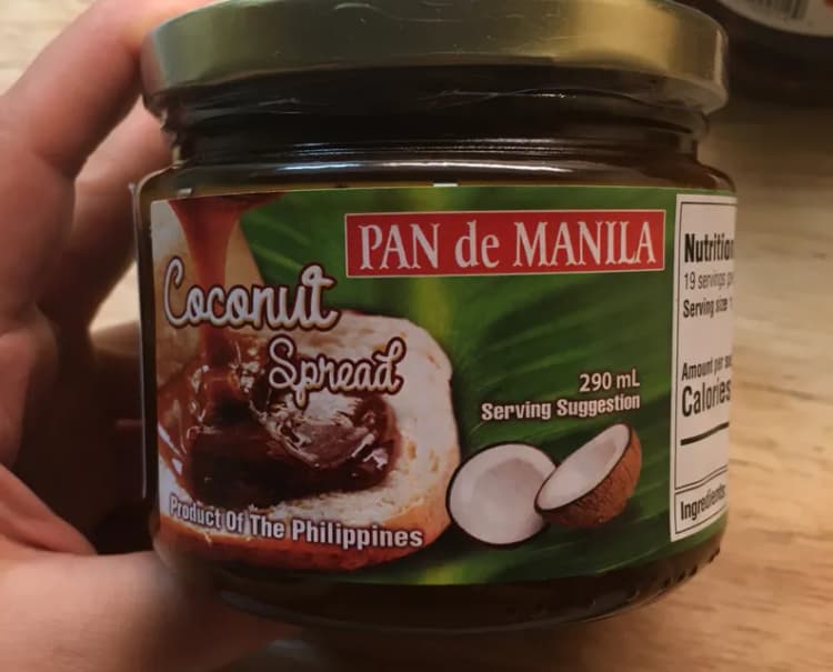 Pan De Manila Coconut Spread