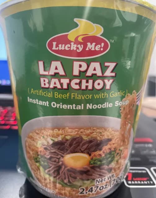 Lucky Me La Paz Batchoy Instant Oriental Noodle Soup