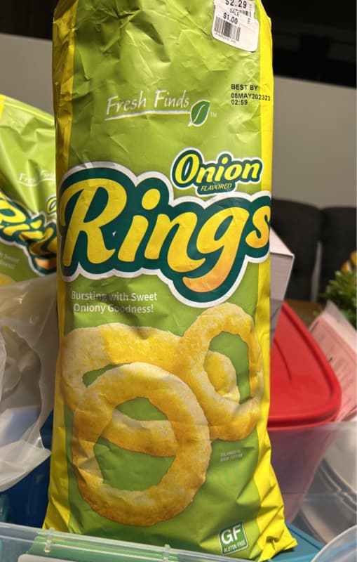 Fresh Finds Onion Flavored Rings
