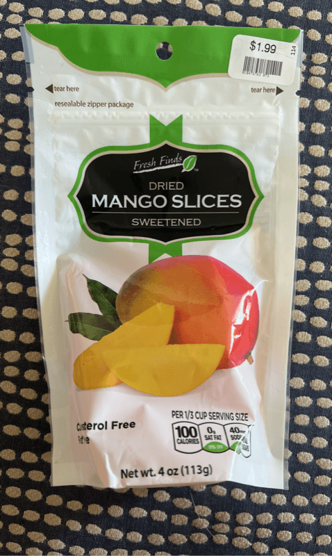 Fresh Finds Dried Sweetened Mango