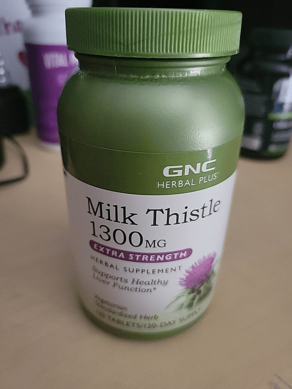 Gnc Herbal Plus Extra Strength Milk Thistle