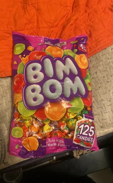 Bim Bom Candy With Fruitberry Filling
