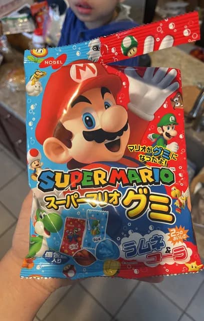 Nobel Super Mario Gummy Sweet Candy
