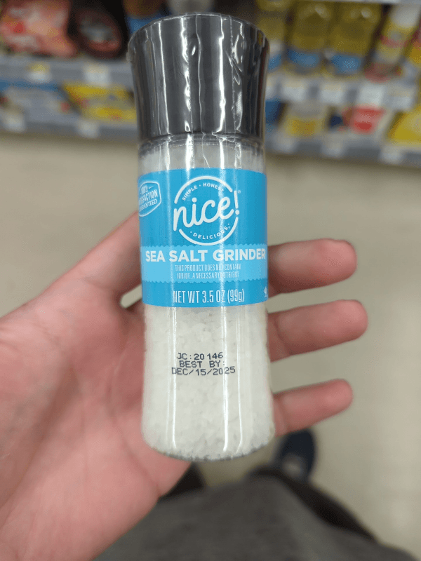 Nice! Sea Salt Grinder