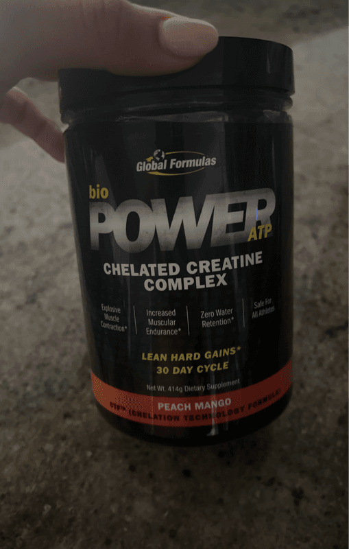 Global Formulas Biopower Atp Chelated Creatine Complex Peach Mango