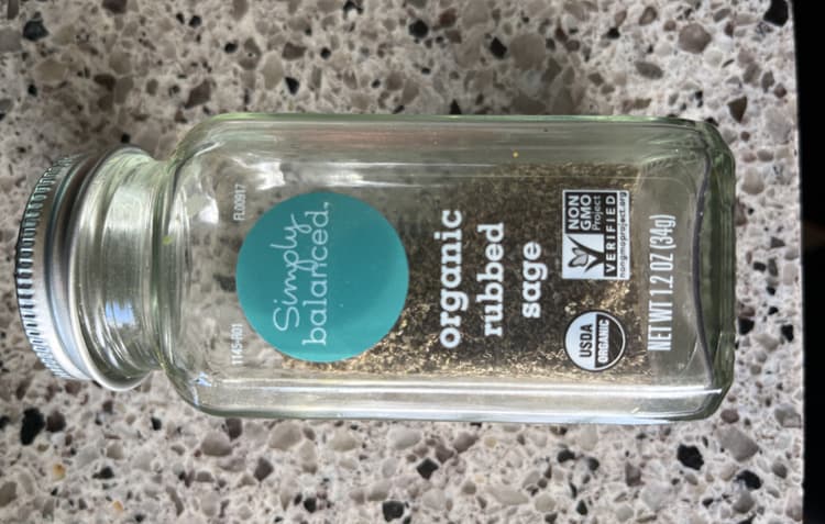 Simply Balanced Organic Rubbed Sage