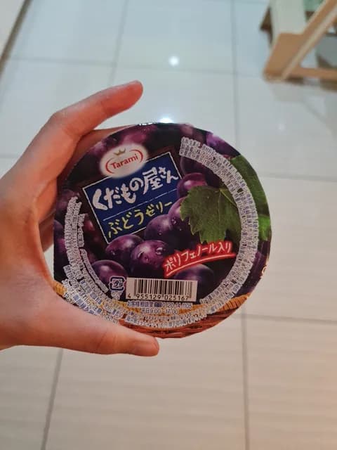 Tarami Grape & Nata De Coco Jelly