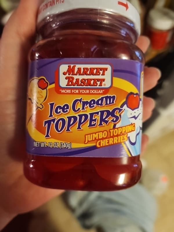 Market Basket Ice Cream Toppers