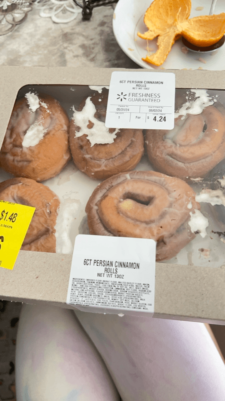 Freshness Guaranteed Persian Cinnamon Rolls