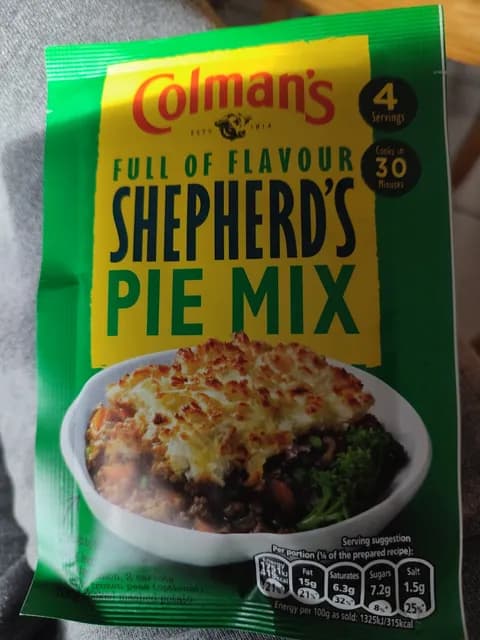 Colman'S Full Of Flavor Shepherd'S Pie Mix