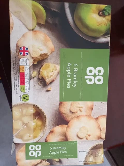 Co-Op 6 Bramley Apple Pies