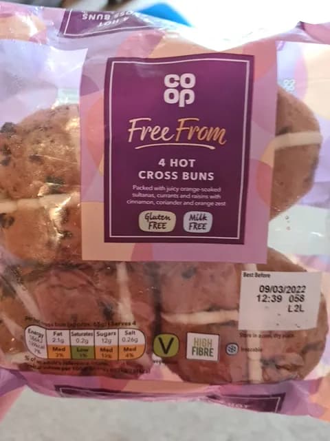 Coop 4 Hot Cross Buns