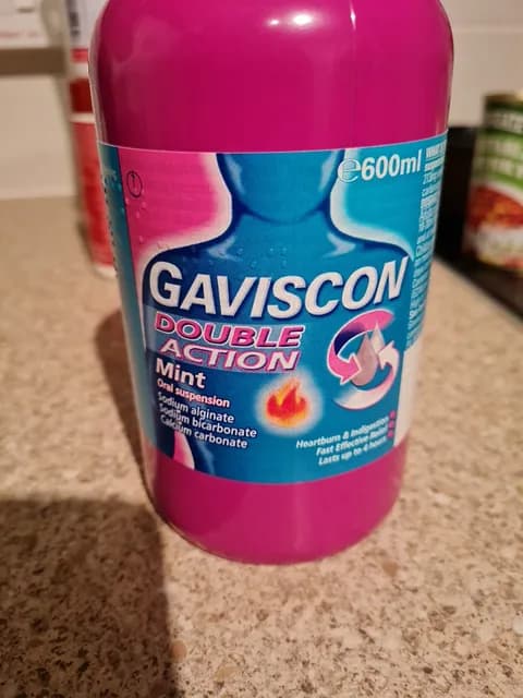 Gaviscon Double Action Mint Oral Suspension