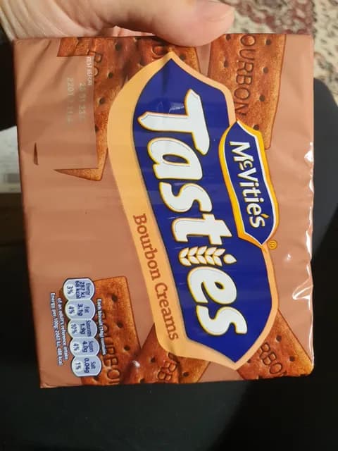 Mcvitie'S Tasties Bourbon Creams