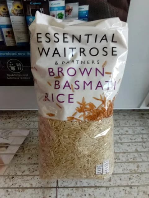 Essential Waitrose & Partners Brown Basmati Rice