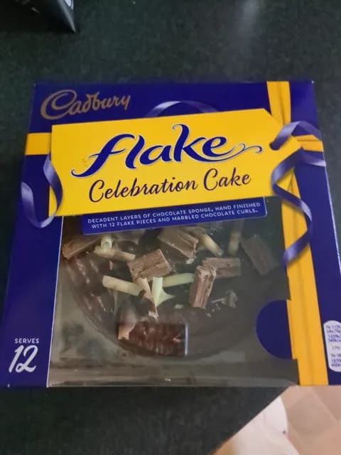 Cadbury Flake Celebration Cake