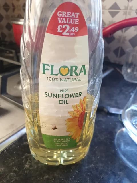 Flora 100% Natural Pure Sunflower Oil