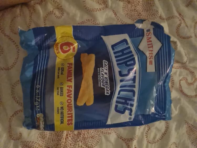 Smiths Salt 'N' Vinegar Chipsticks