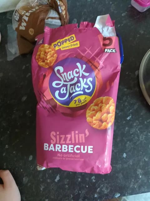 Snack A Jacks Sizzlin' Barbecue