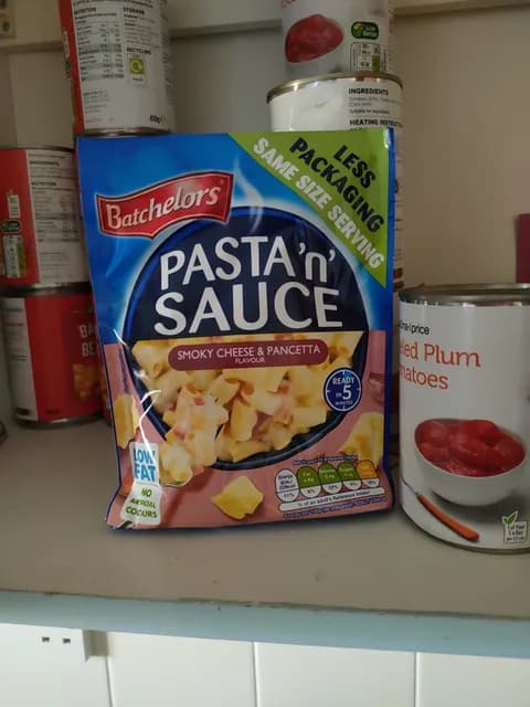 Batchelors Pasta 'N' Sauce Smoky Cheese & Pancetta Flavour