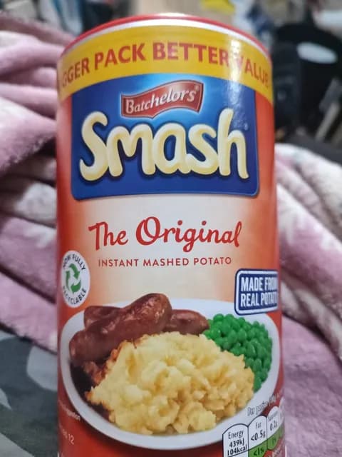 Batchelors Smash The Original Instant Mashed Potato