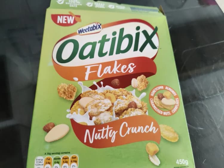 Weetabix Oatibix Flakes Nutty Crunch
