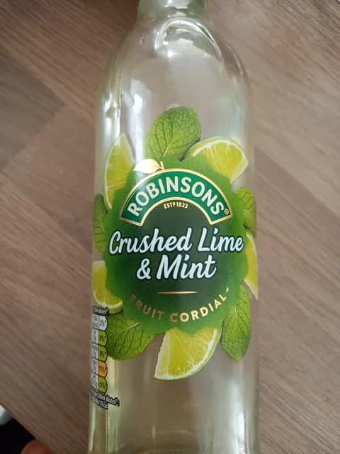 Robinsons Crushed Lime & Mint Fruit Cordial