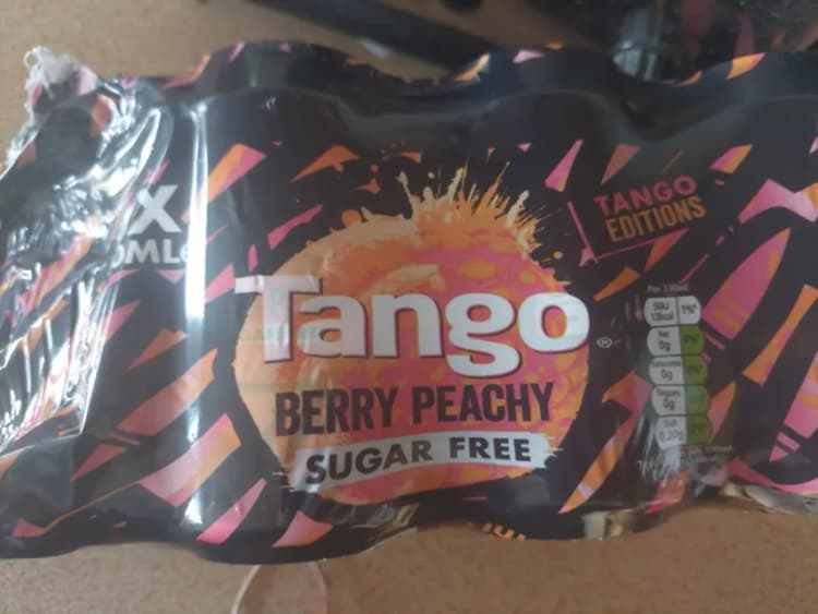Tango Sugar Free Berry Peachy