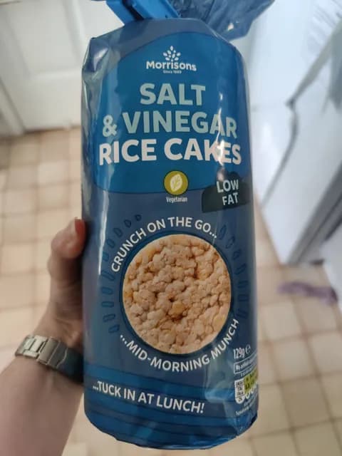 Morrisons Salt & Vinegar Rice Cakes