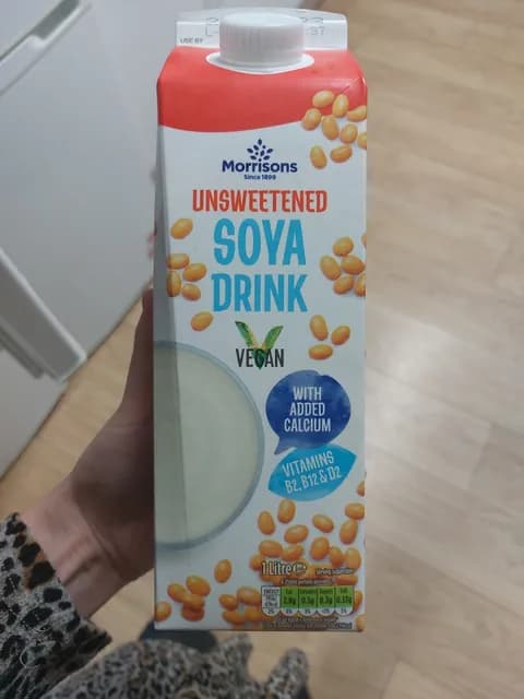 Morrisons Unsweetened Soya Drink