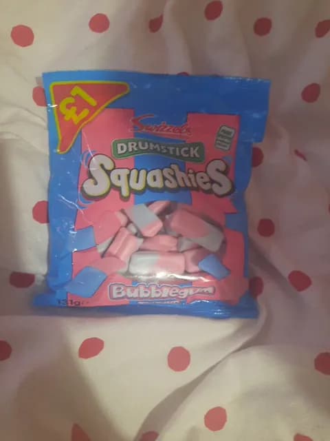 Swizzels Drumstick Squashies Bubblegum